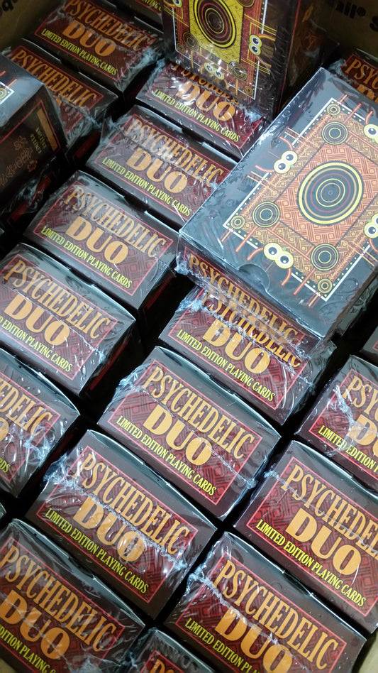 PSYCHEDELIC DUO Set of Limited Edition (50 Sets) Playing Cards