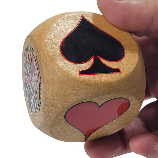Maple Wood Trump Indicator: Original Trumpmendous suited marker for playing card games (2.5 inch)