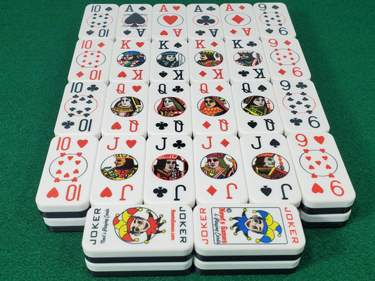 Pinochle Dominoes: Cardian Playing Card Game, Made in USA