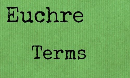 Euchre terms