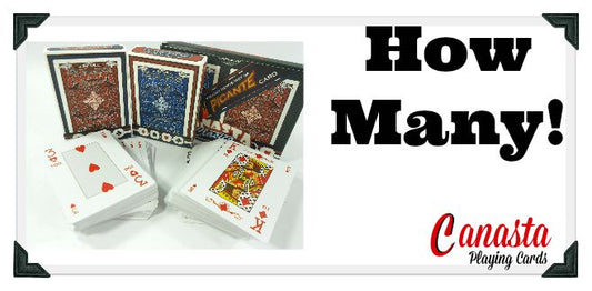 How many decks do I need for canasta?