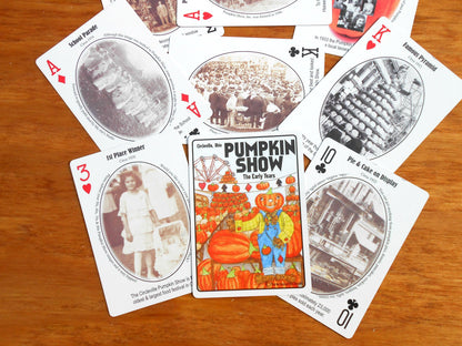 Circleville Ohio Pumpkin Show Playing Cards: 100th Anniversary Souvenir, 2006 Edition