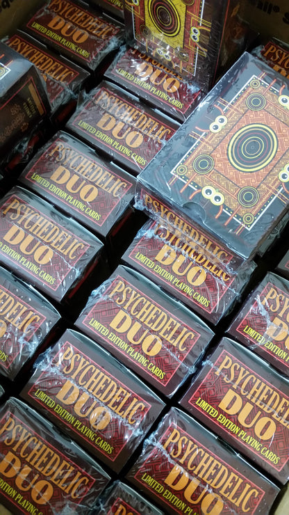 PSYCHEDELIC DUO Set of Limited Edition (50 Sets) Playing Cards