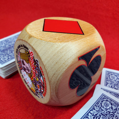Maple Wood Trump Indicator: Original Trumpmendous suited marker for playing card games (2.5 inch)