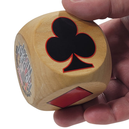Maple Wood Trump Indicator: Original Trumpmendous suited marker for playing card games (2.5 inch)