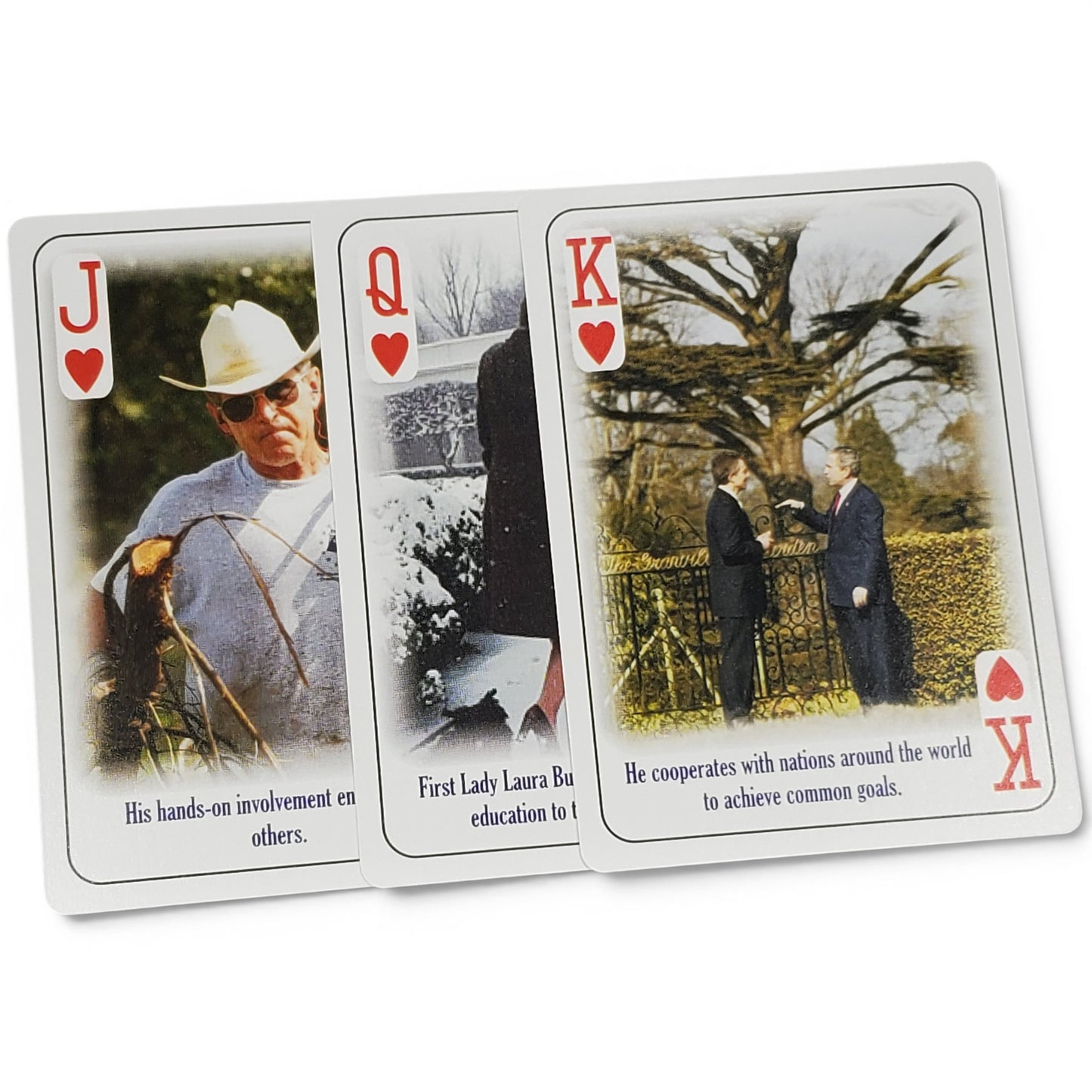 52 Reasons to Re-Elect George W. Bush Playing Cards - Vintage (2004)