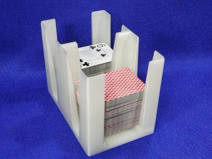 12-Deck Playing Card Tray: Canasta, Samba, Hand & Foot Card Games