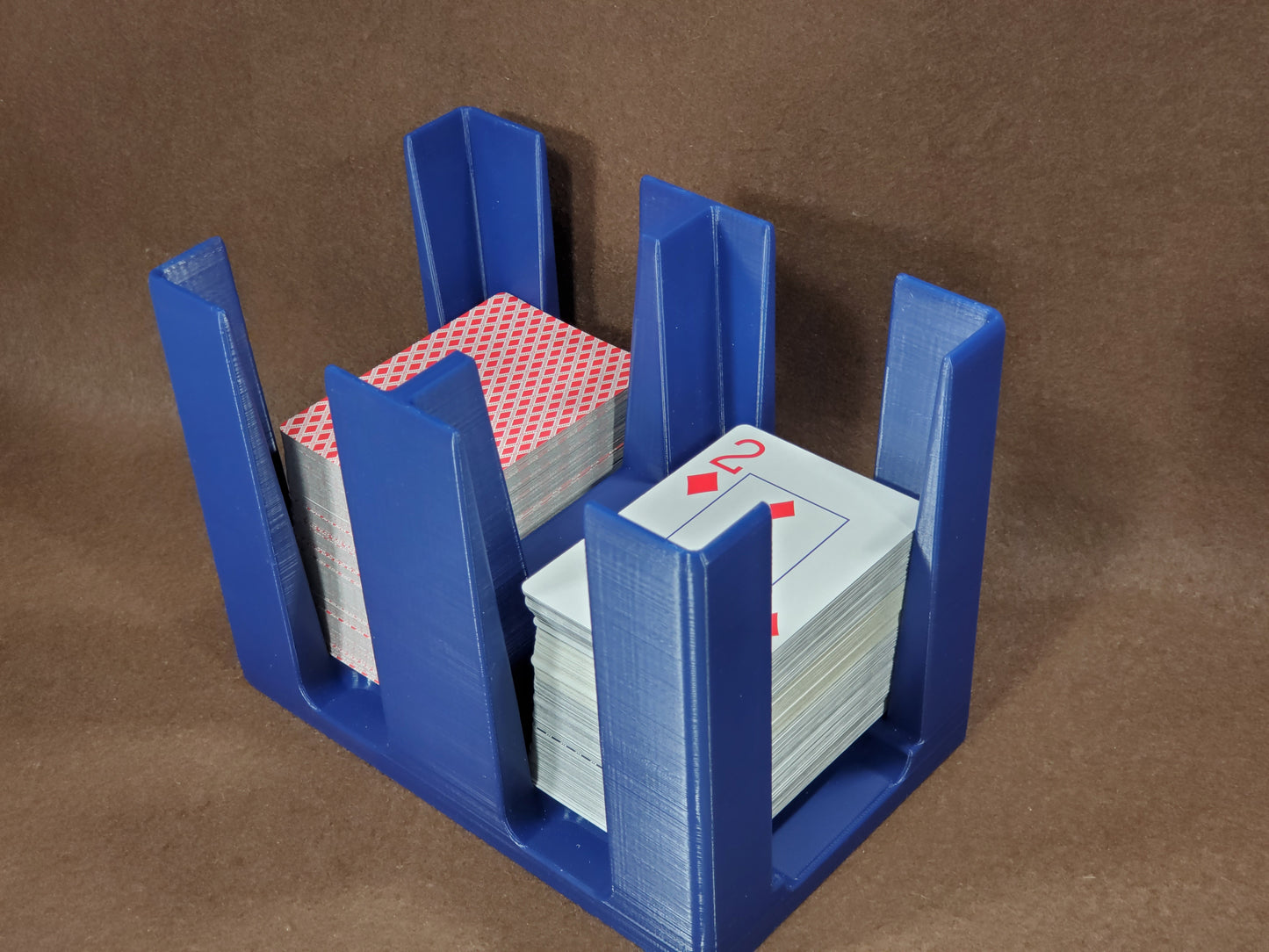 12-Deck Playing Card Tray: Canasta, Samba, Hand & Foot Card Games