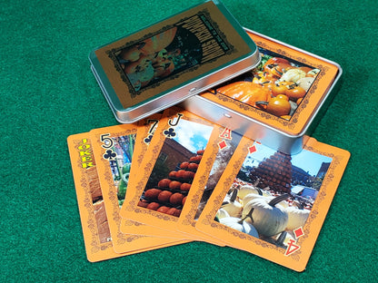 Welcome to the 2018 Pumpkin Show Collectible Playing Cards in a Tin - LIMITED EDITION 50 Decks