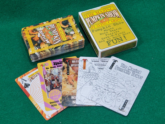 The 'Mazing' Pumpkin Show Deck of Cards - From 2013
