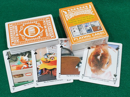 Pets On Parade Pumpkin Show Playing Cards - From 2007