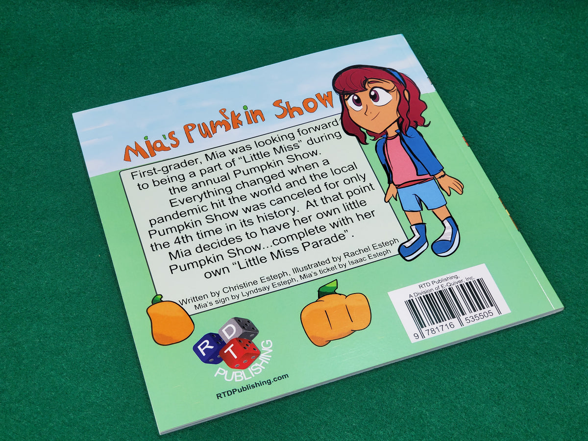 Mia's Pumpkin Show - Children's Reader Book - From 2020