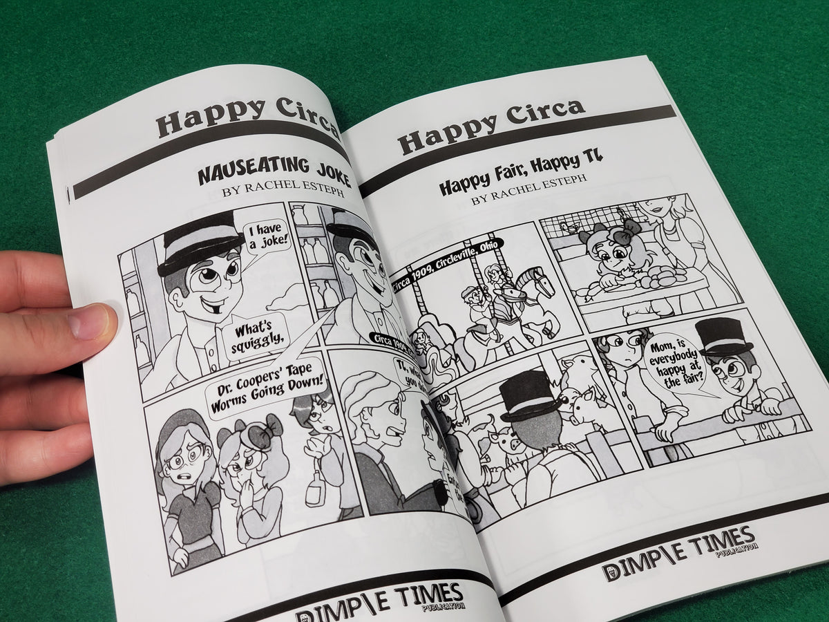 Happy Circa/Pumpkin Rollers Mini Comic Reader - From 2018