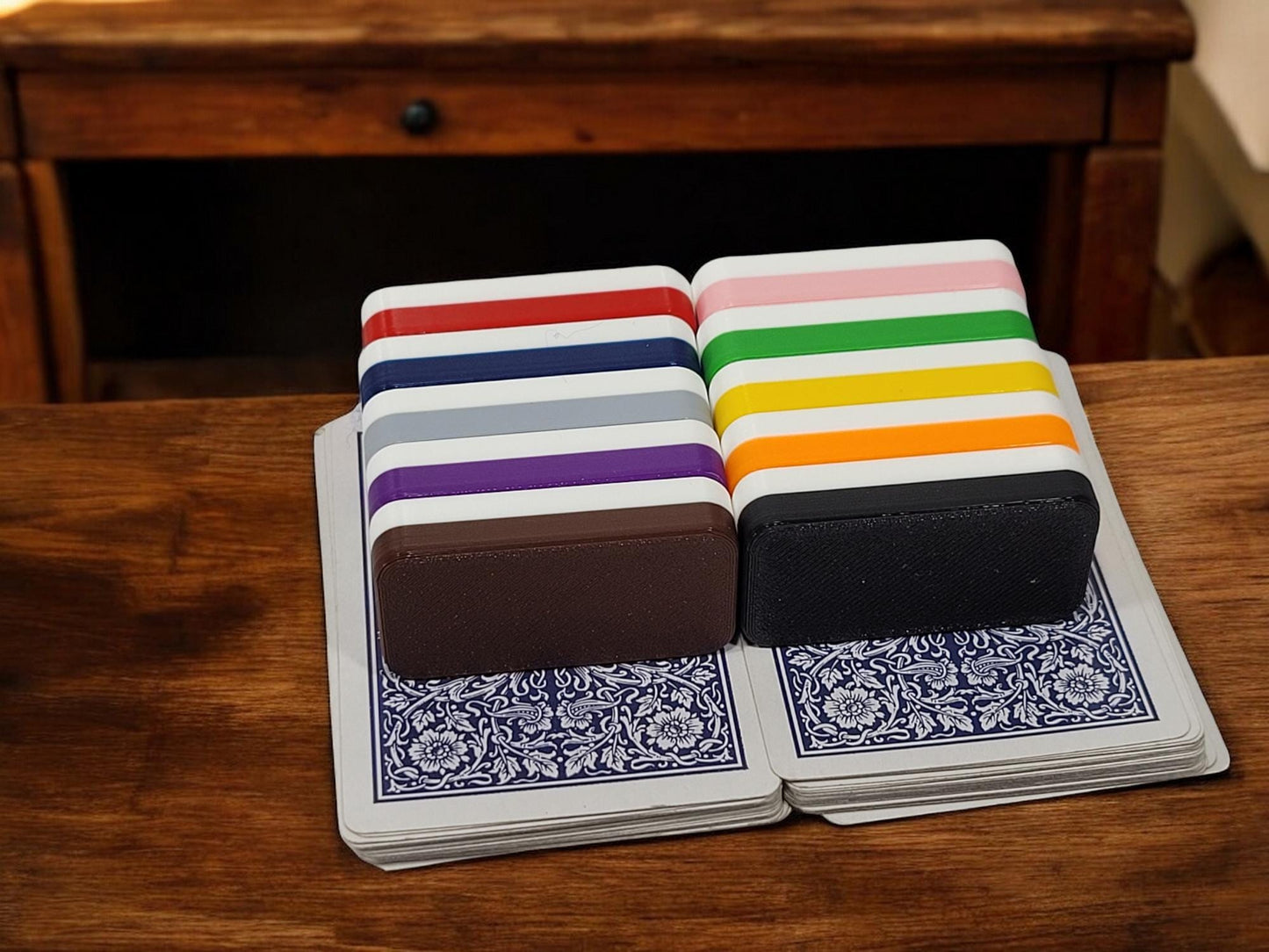 Cardian Poker Dominoes (MOD): Standard 52+2 Jokers Playing Card Deck, Made in USA