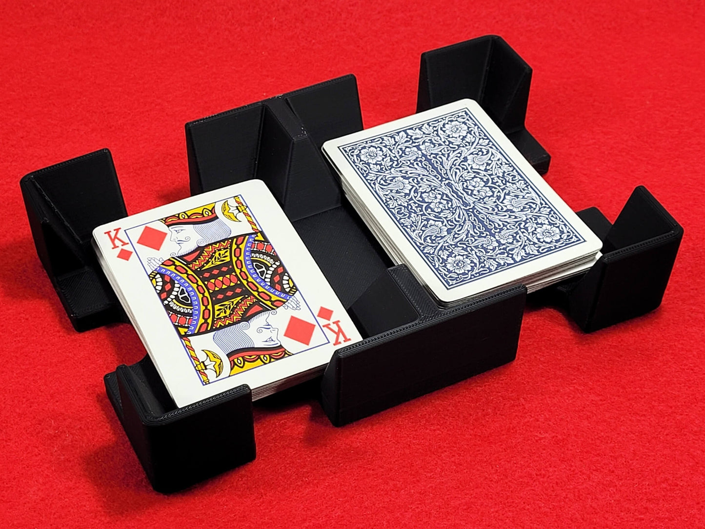 Plastic Playing Card Economy Tray: Rummy, Canasta, UNO - Made in USA