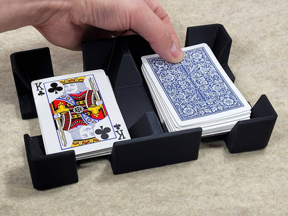 Plastic Playing Card Economy Tray: Rummy, Canasta, UNO - Made in USA