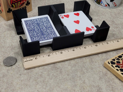 Plastic Playing Card Economy Tray: Rummy, Canasta, UNO - Made in USA
