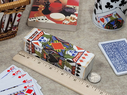Jacks are Better Poker Gift Suit Indicator: Wood Playing Card Guard