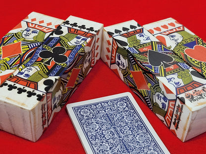 Jacks are Better Poker Gift Suit Indicator: Wood Playing Card Guard
