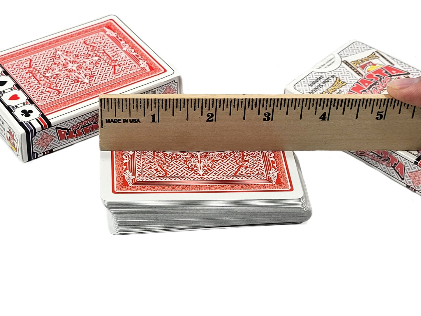 Canasta Clásico Playing Cards: Deluxe Double Deck Set - Point Values