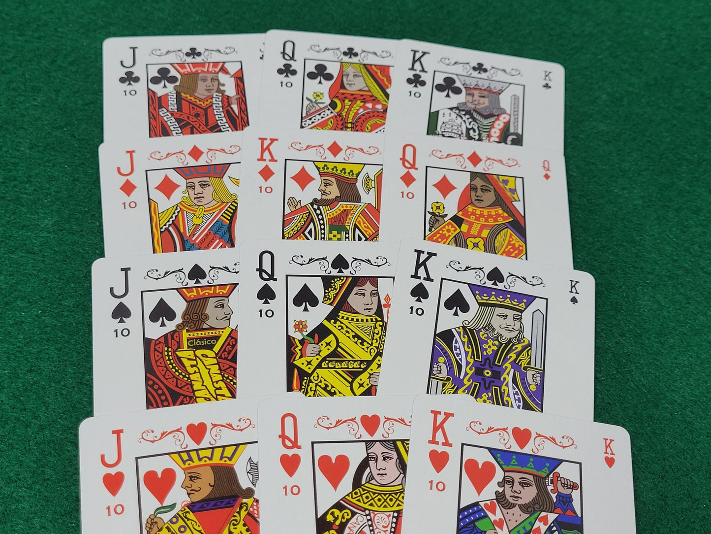 Canasta Clásico Playing Cards: Deluxe Double Deck Set - Point Values