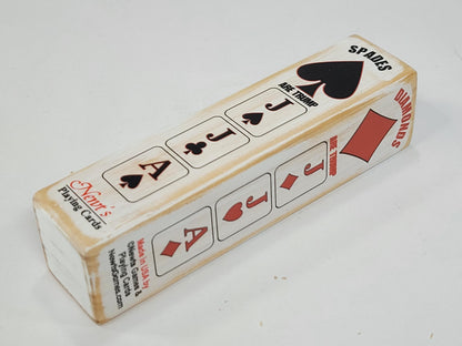 Euchre Suited Trump Club: Wood, Card Ranking Indicator - Made in USA
