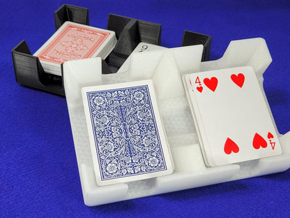 Revolving Playing Card Tray: Metal Spinner, USA Made