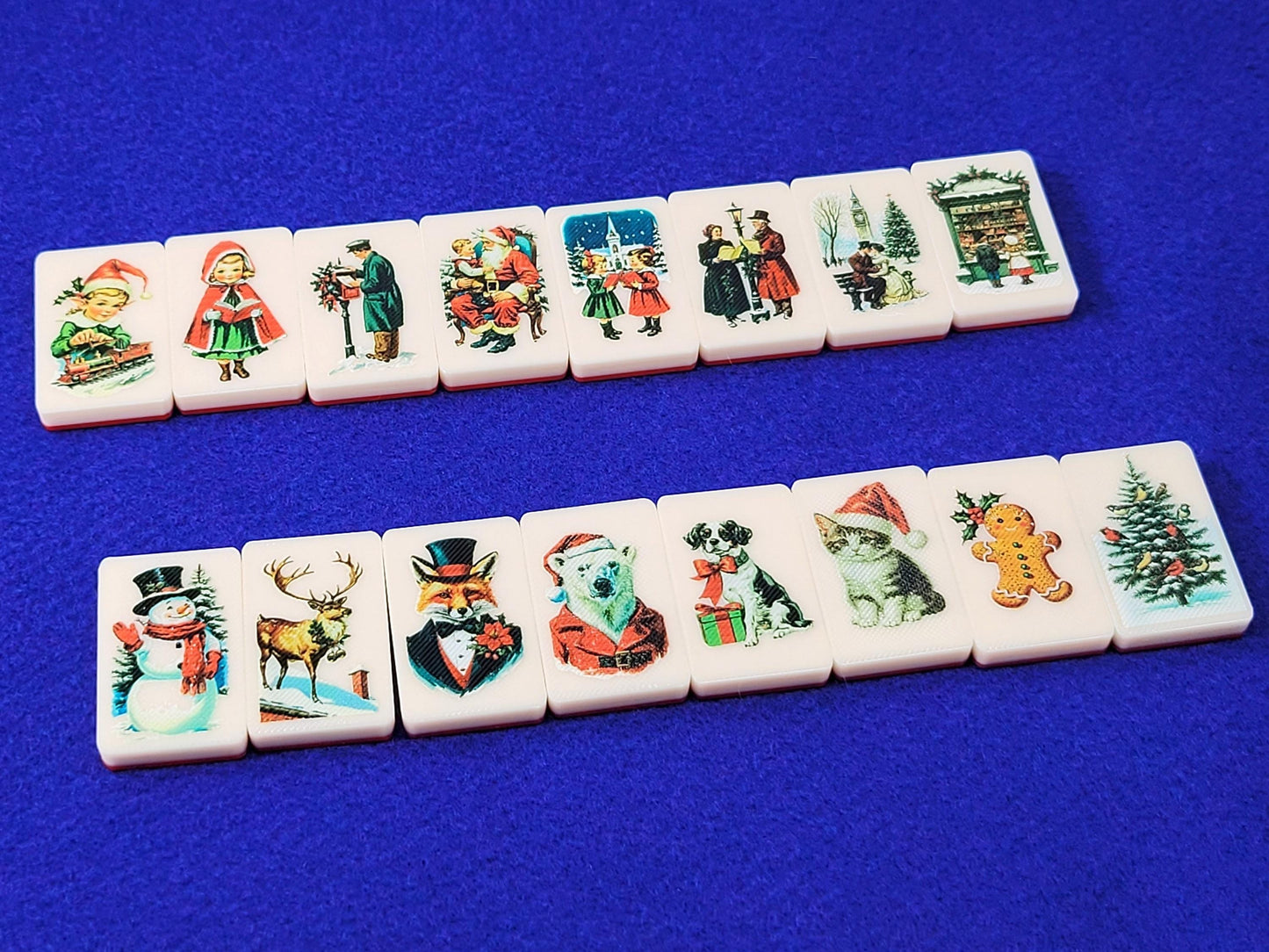 Christmas Mahjong Tile Game: Seaside Escape, Memory Match - Made in USA