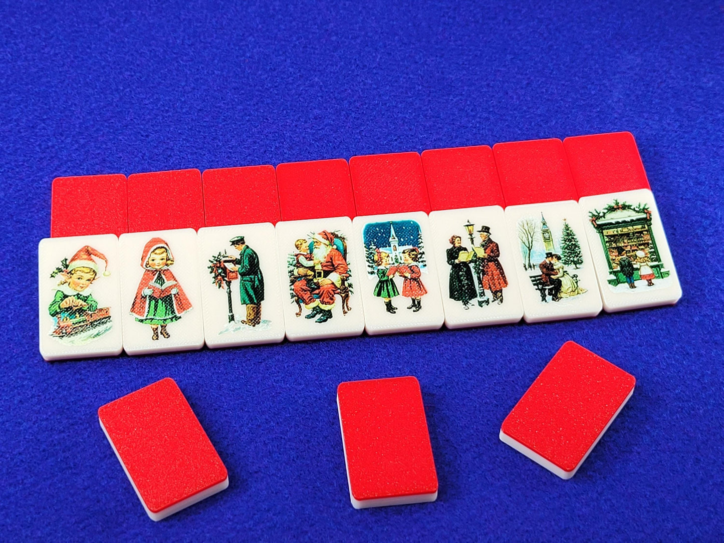 Christmas Mahjong Tile Game: Seaside Escape, Memory Match - Made in USA
