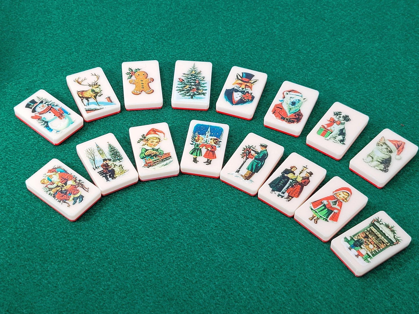 Christmas Mahjong Tile Game: Seaside Escape, Memory Match - Made in USA