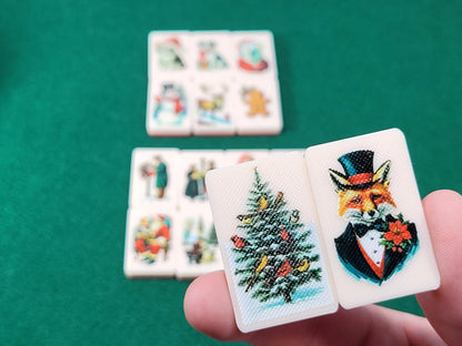 Christmas Mahjong Tile Game: Seaside Escape, Memory Match - Made in USA