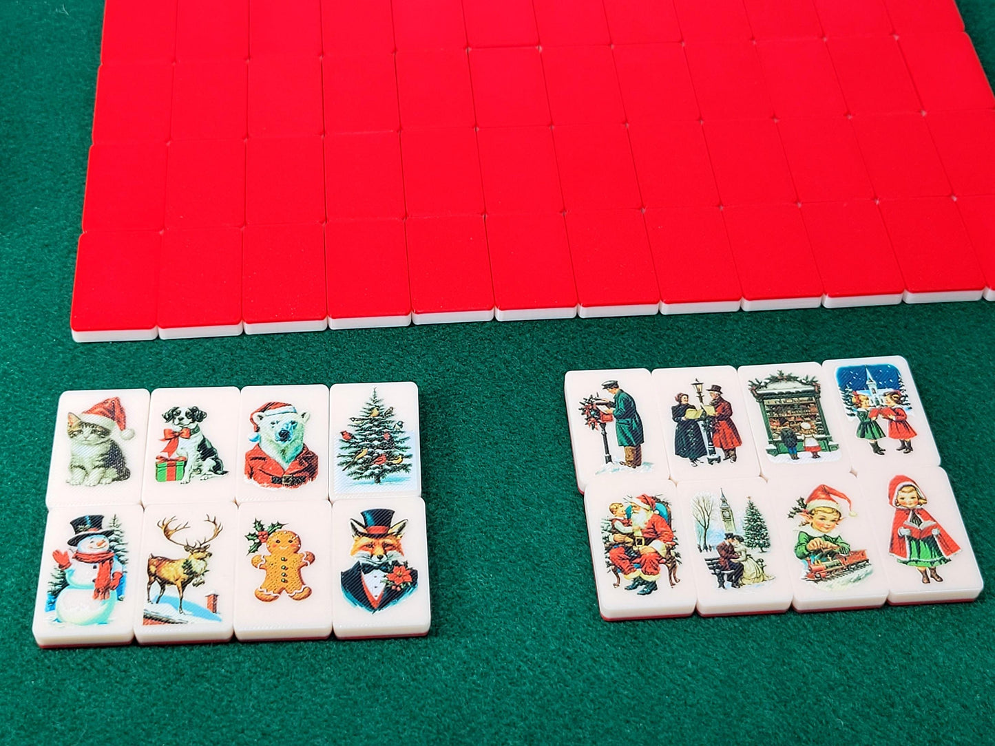 Christmas Mahjong Tile Game: Seaside Escape, Memory Match - Made in USA