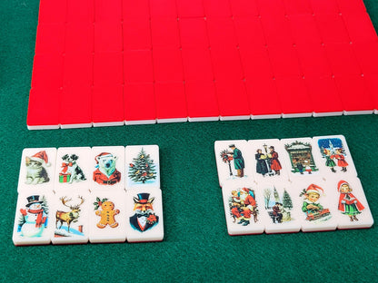 Christmas Mahjong Tile Game: Seaside Escape, Memory Match - Made in USA