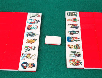 Christmas Mahjong Tile Game: Seaside Escape, Memory Match - Made in USA