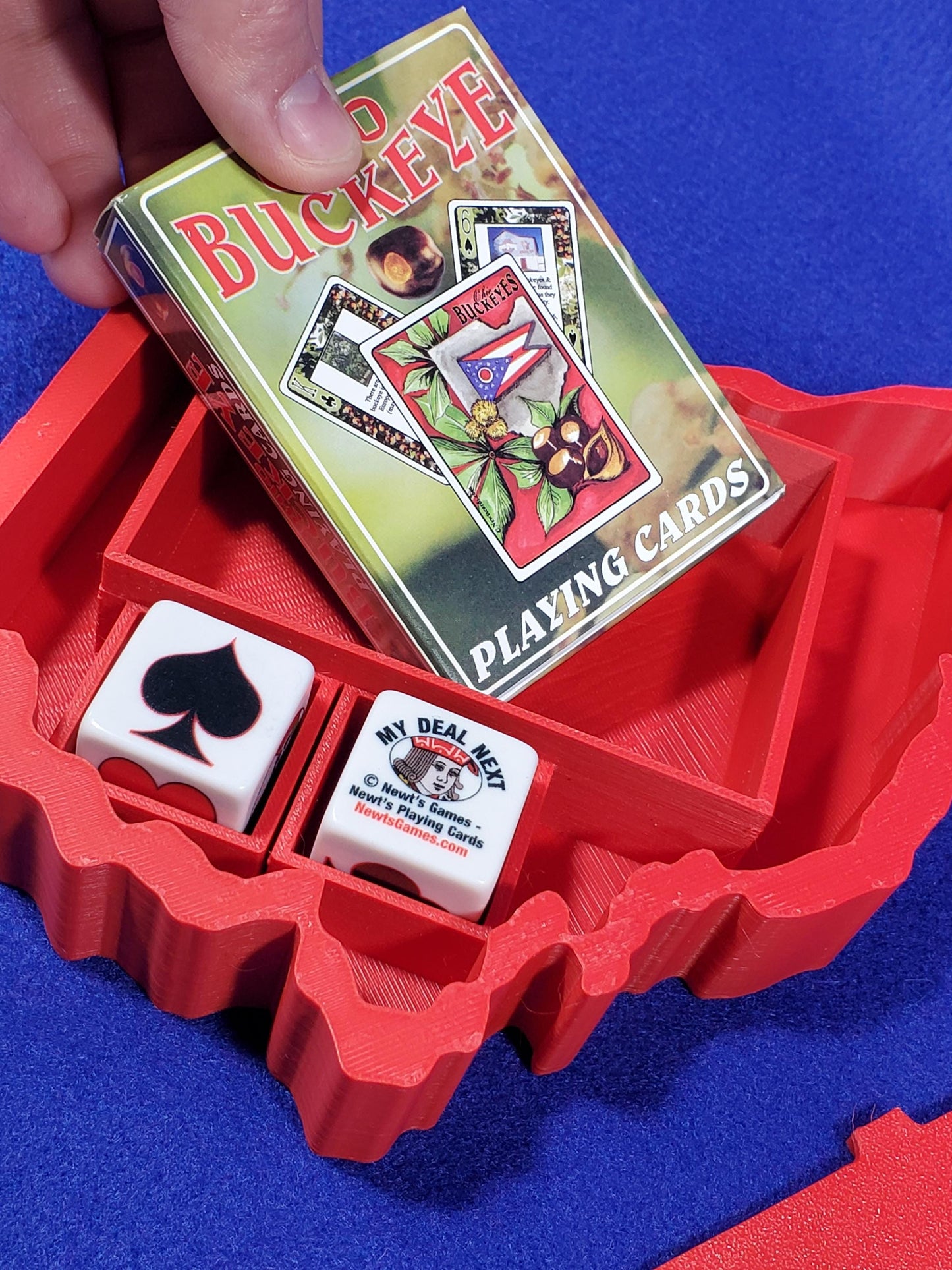 Ohio Buckeye Euchre Card Box Set: Includes Buckeye Trivia Cards & Trump Markers