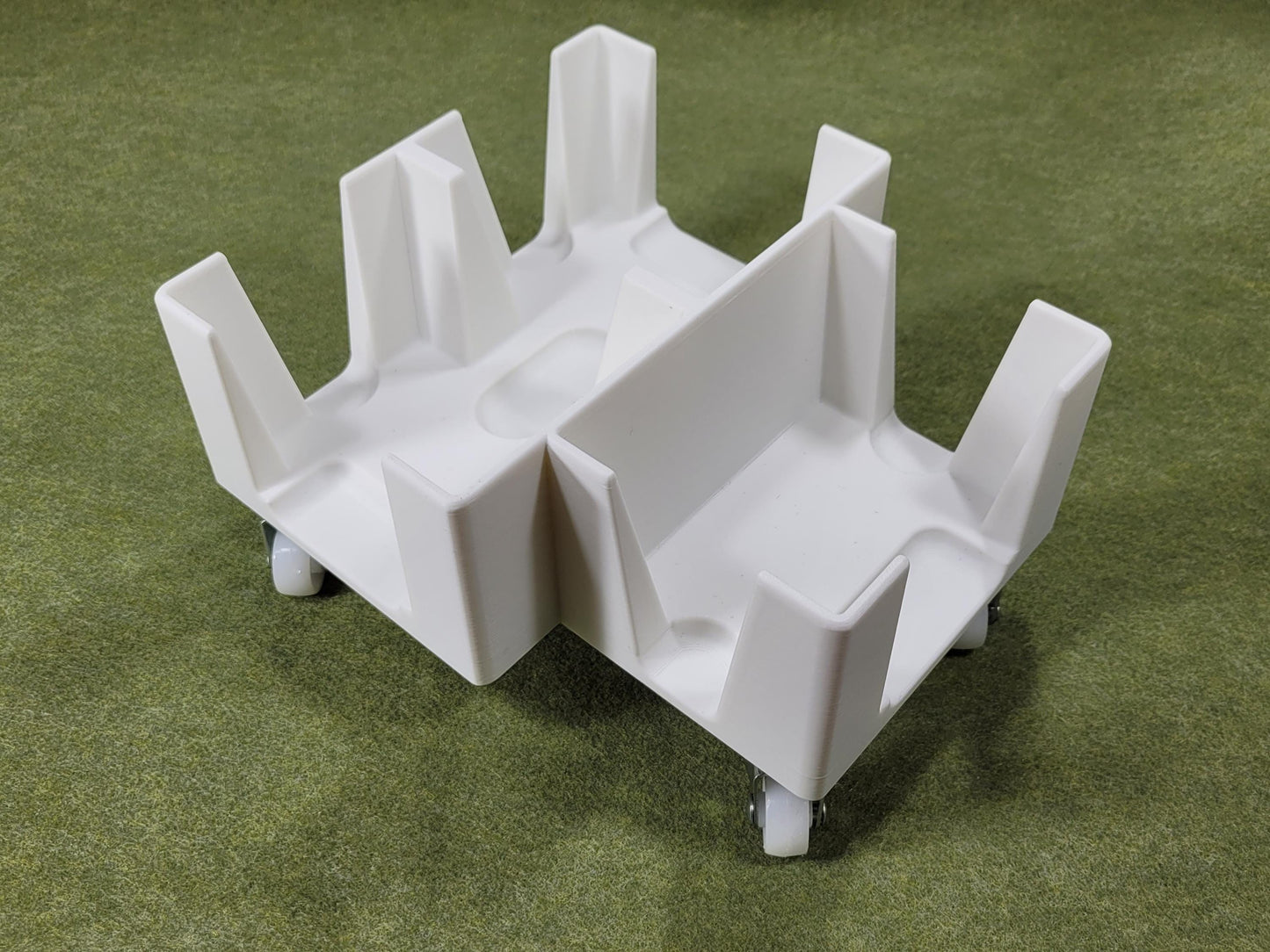 9-Deck Playing Card Tray: Canasta, Hand & Foot, Samba - Made in USA