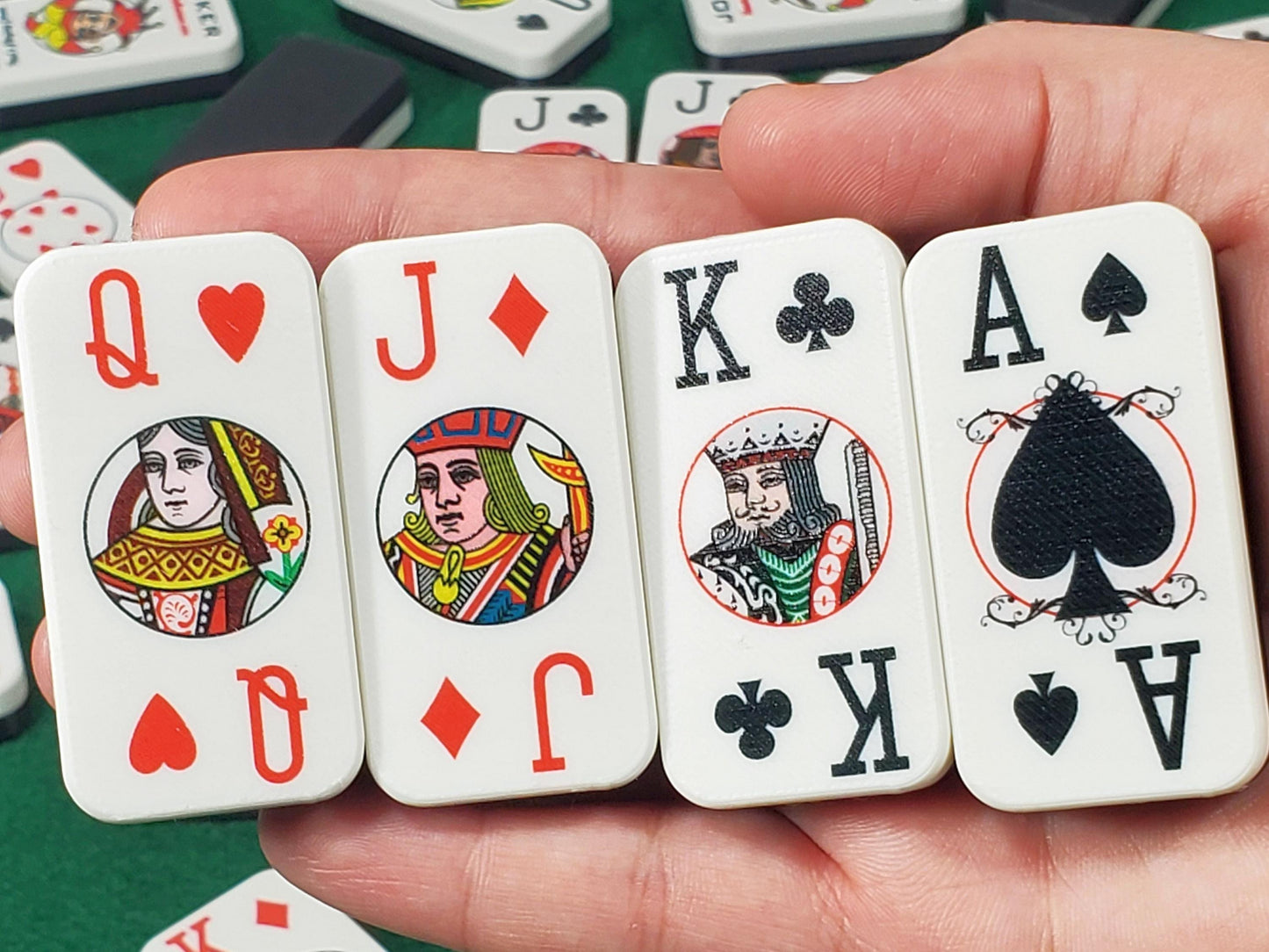 Pinochle Dominoes: Cardian Playing Card Game, Made in USA