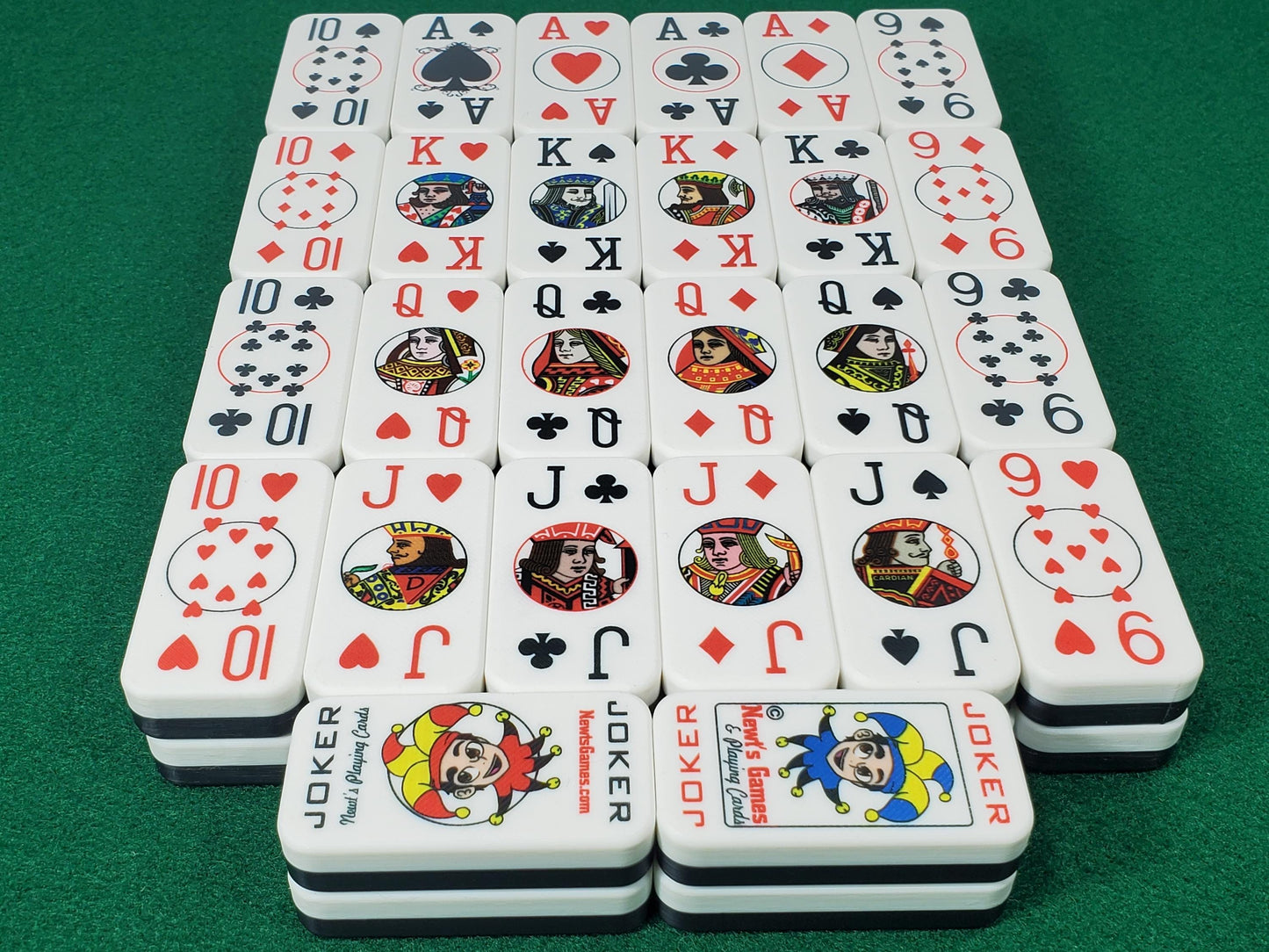 Pinochle Dominoes: Cardian Playing Card Game, Made in USA