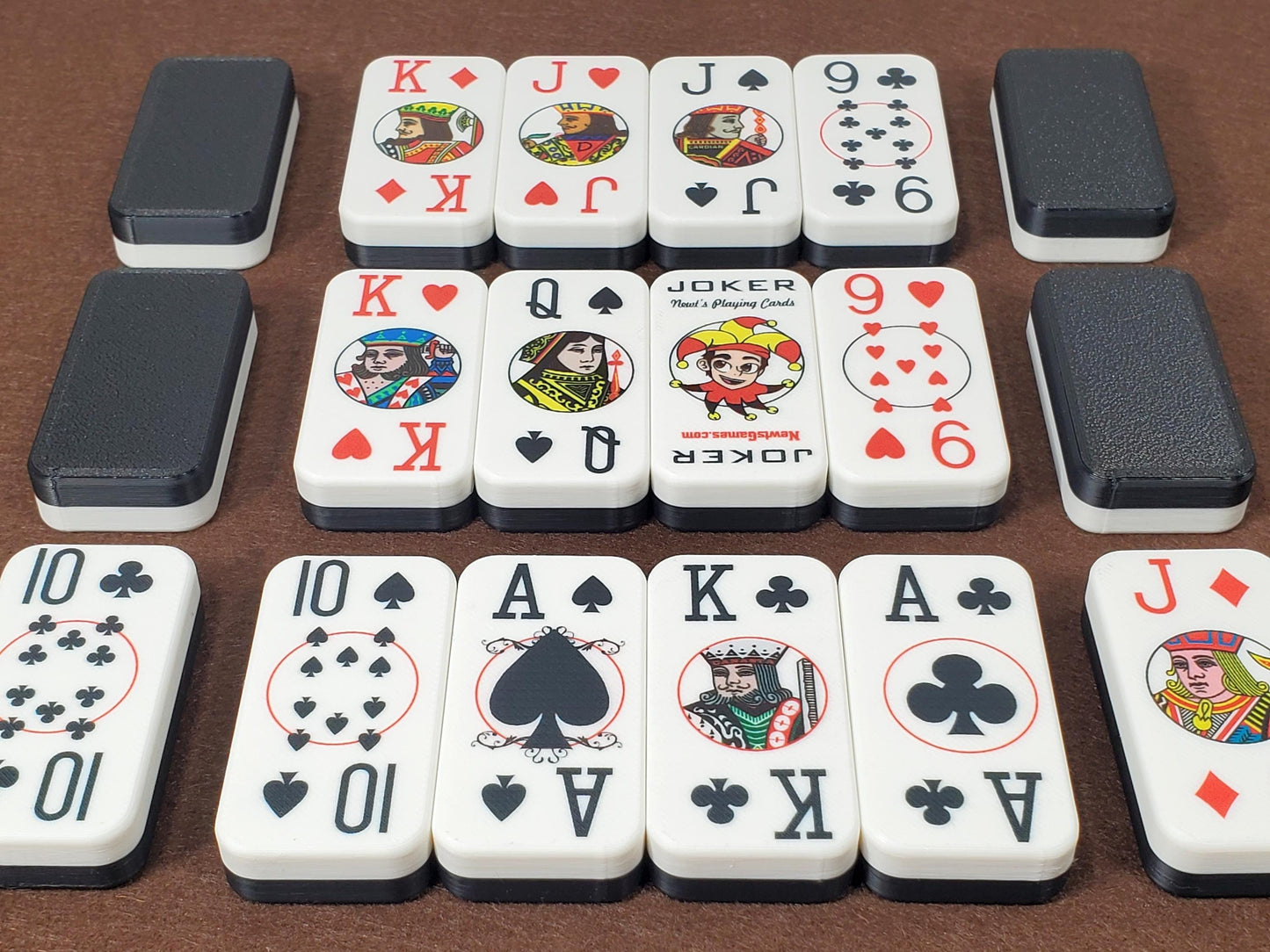 Pinochle Dominoes: Cardian Playing Card Game, Made in USA