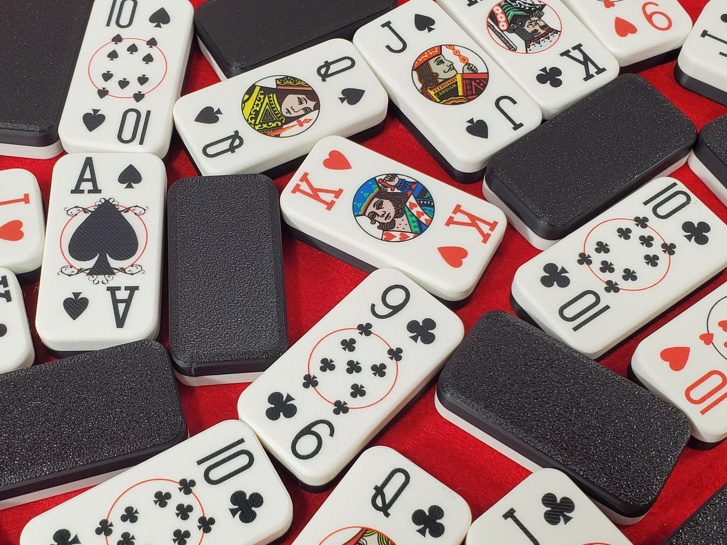 Pinochle Dominoes: Cardian Playing Card Game, Made in USA