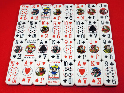 Pinochle Dominoes: Cardian Playing Card Game, Made in USA