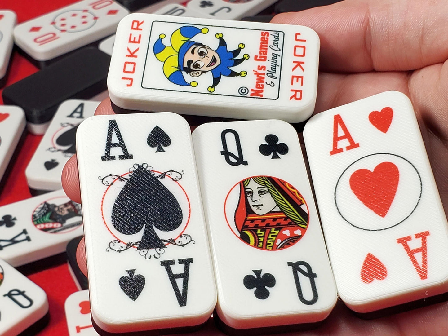 Pinochle Dominoes: Cardian Playing Card Game, Made in USA