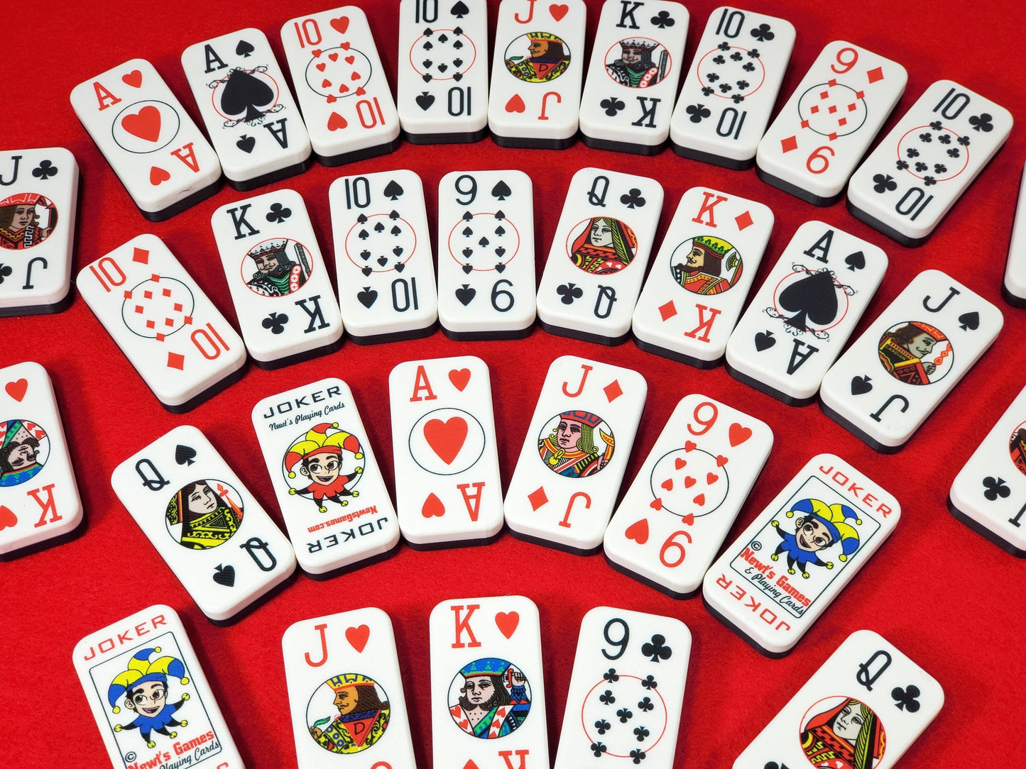 Pinochle Dominoes: Cardian Playing Card Game, Made in USA