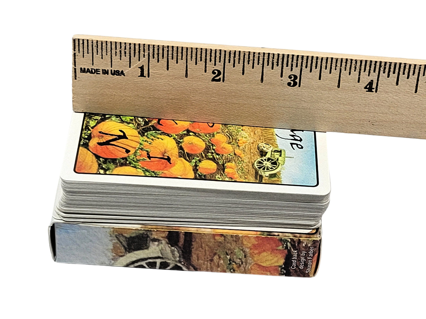 Vintage Pumpkin Playing Cards: Old-Fashioned Art Deck