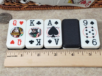 Pinochle Dominoes: Cardian Playing Card Game, Made in USA