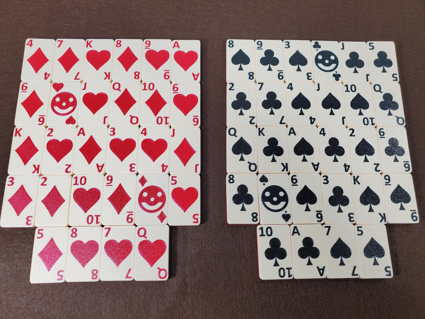 Poker Mahjong Tiles: Play your favorite playing card games, 56 Tiles