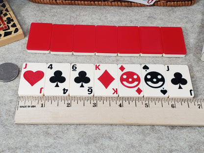 Poker Mahjong Tiles: Play your favorite playing card games, 56 Tiles