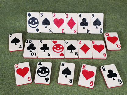 Poker Mahjong Tiles: Play your favorite playing card games, 56 Tiles