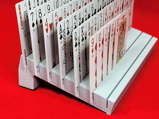 Personalized Playing Card Holder: For Canasta, Rummy, UNO - Arthritis-Friendly