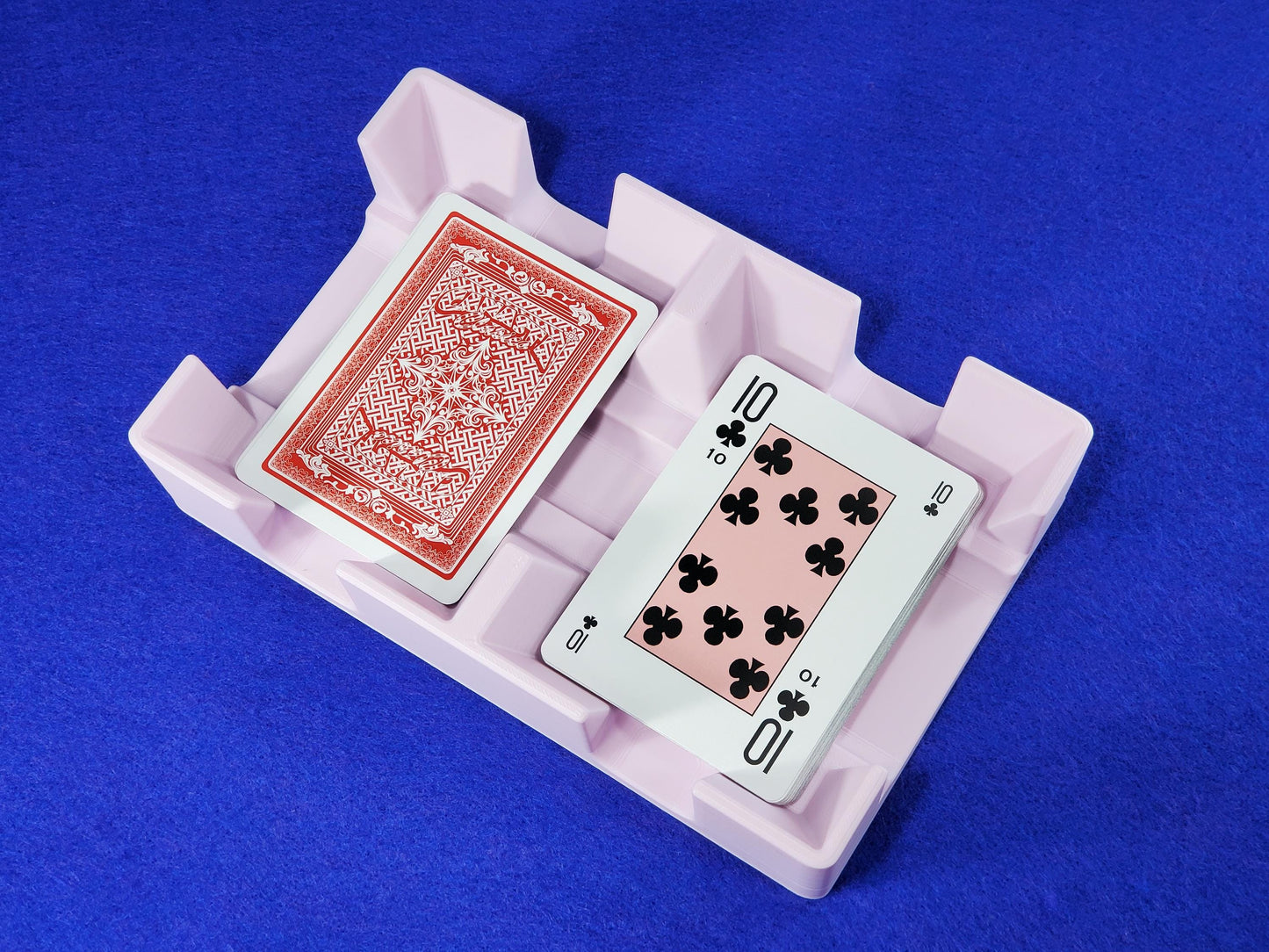 Playing Card Tray: Canasta, Rummy, Skip-Bo, UNO - Made in USA